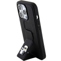 Kryt Karl Lagerfeld KARL&CHOUPETTE Gripstand iPhone 15 Pro černý