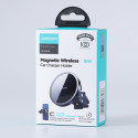 JOYROOM JR-ZS240 Magnetický (MagSafe) držák telefonu s bezdrátovým nabíjením 15W, černý