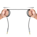 Choetech AUX002 cable mini jack 3.5mm (male) / mini jack 3.5mm (male) 1.2m - black
