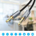 Kabel Choetech AUX002 mini jack 3,5 mm (male) / mini jack 3,5 mm (male) 1,2 m - černý