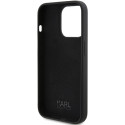 Kryt Karl Lagerfeld KARL SCRIPT iPhone 15 Pro - černý