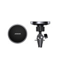 JOYROOM JR-ZS240 Magnetický (MagSafe) držák telefonu s bezdrátovým nabíjením 15W, černý