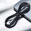 Kabel Choetech AUX007 Lighting / mini jack 3,5 mm 1 m - černý