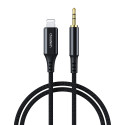 Kabel Choetech AUX009 Lighting / mini jack 3,5 mm 2 m - černý