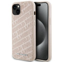 Kryt Karl Lagerfeld QUILTED K Pattern pro iPhone 15 Plus/14 Plus – r