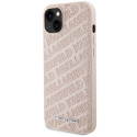 Kryt Karl Lagerfeld QUILTED K Pattern pro iPhone 15 Plus/14 Plus – r