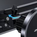 JOYROOM JR-ZS240 Magnetický (MagSafe) držák telefonu s bezdrátovým nabíjením 15W, černý