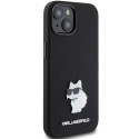 Pouzdro Karl Lagerfeld CHOUPETTE iPhone 15 Plus/14 Plus černé