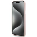 Pouzdro Karl Lagerfeld CHOUPETTE pro iPhone 15 Plus / 14 Plus - růžo