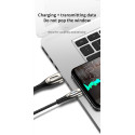 Joyroom Sharp Series S-M411 USB-A / micro USB 3A 1.2m Cable with Charging Indicator - Black