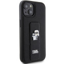 Kryt Karl Lagerfeld Gripstand Saffiano iPhone 15 - black