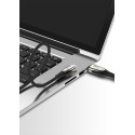 Joyroom Sharp Series S-M411 USB-A / micro USB 3A 2m Cable with Charging Indicator - Black