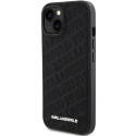 Pouzdro Karl Lagerfeld QUILTED K pro iPhone 15 - černé