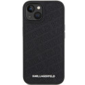 Pouzdro Karl Lagerfeld QUILTED K pro iPhone 15 - černé