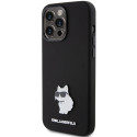 Kryt Karl Lagerfeld CHOUPETTE pro iPhone 15 Pro Max - black