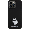 Kryt Karl Lagerfeld CHOUPETTE pro iPhone 15 Pro Max - black