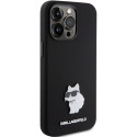 Kryt Karl Lagerfeld CHOUPETTE pro iPhone 15 Pro Max - black