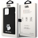 Kryt Karl Lagerfeld CHOUPETTE pro iPhone 15 Pro Max - black
