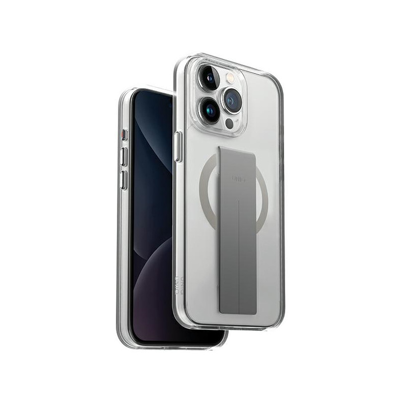 Kryt UNIQ HELDRO MAG Magclick pro iPhone 15 Pro Max - transparentní