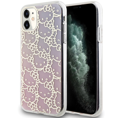 Kryt Hello Kitty IML Gradient pro iPhone 11 / XR - pink