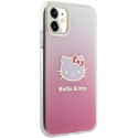 Kryt Hello Kitty IML Gradient iPhone 11 / XR - růžový