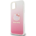 Kryt Hello Kitty IML Gradient iPhone 11 / XR - růžový