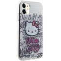 Kryt Hello Kitty IML Graffiti pro iPhone 11 / XR - bílý