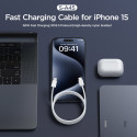 Joyroom Ben Series S-A45 USB-C / USB-C 60W Cable 1 m - White