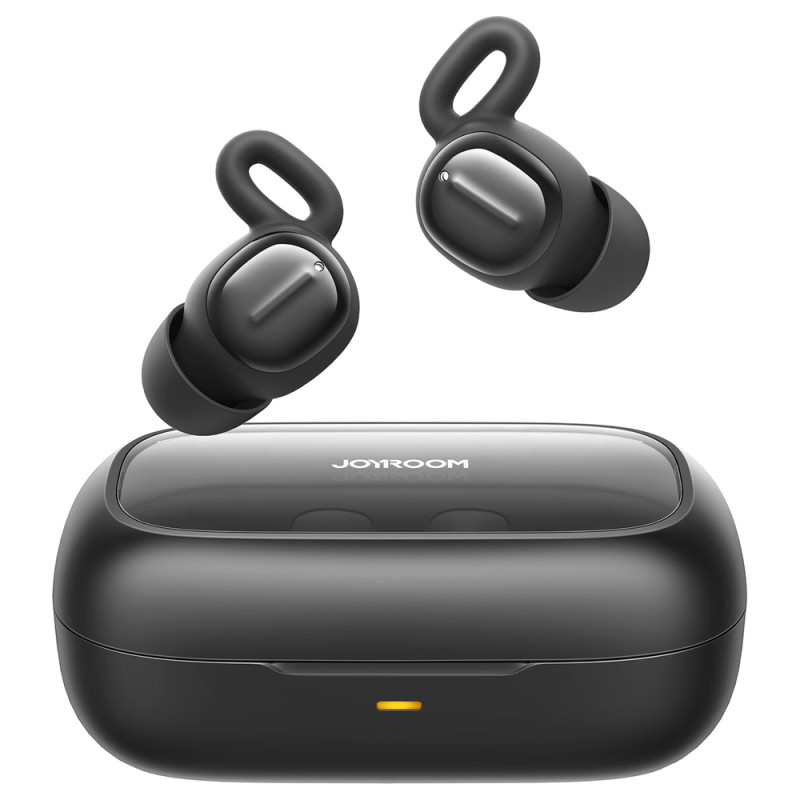 Bezdrátová sluchátka TWS Joyroom JR-TS1 Cozydots Series na spaní ANC Bluetooth 5.3 - černá