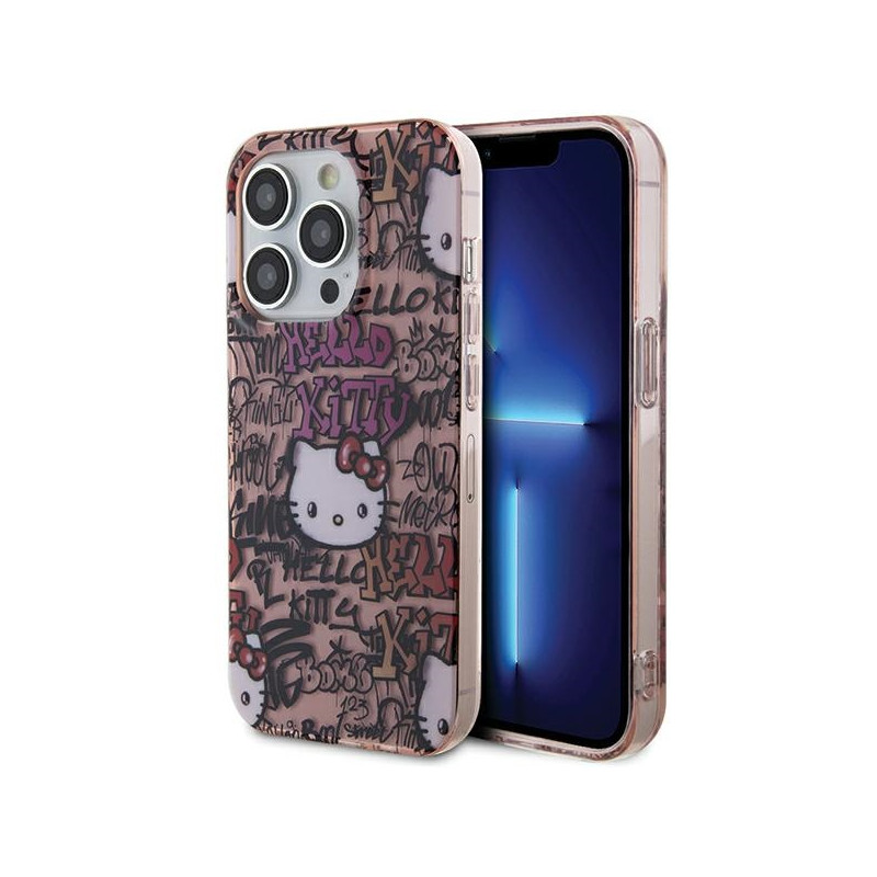 Kryt Hello Kitty iPhone 13 Pro Max - růžová