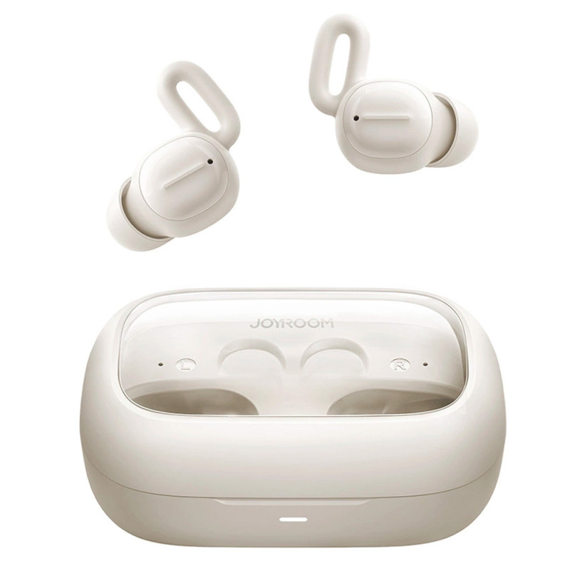 Bezdrátová sluchátka TWS Joyroom JR-TS1 Cozydots Series na spaní ANC Bluetooth 5.3 - bílá
