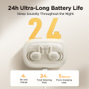 Bezdrátová sluchátka TWS Joyroom JR-TS1 Cozydots Series na spaní ANC Bluetooth 5.3 - bílá