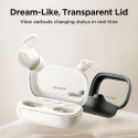 Bezdrátová sluchátka TWS Joyroom JR-TS1 Cozydots Series na spaní ANC Bluetooth 5.3 - bílá