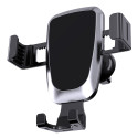 [RETURNED ITEM] Gravity smartphone car holder, black air vent grille (YC08)