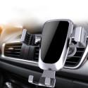 [RETURNED ITEM] Gravity smartphone car holder, black air vent grille (YC08)