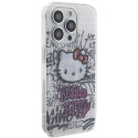 Kryt Hello Kitty IML Graffiti pro iPhone 14 Pro - bílý
