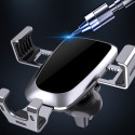 [RETURNED ITEM] Gravity smartphone car holder, black air vent grille (YC08)