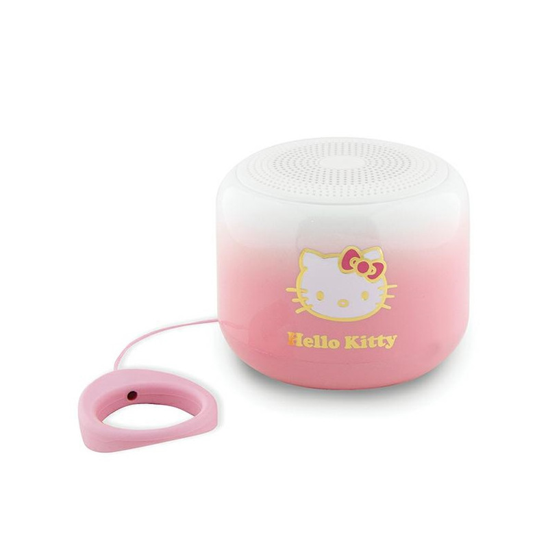 Hello Kitty Electroplate Gradient Bluetooth speaker - pink