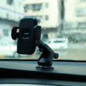 JOYROOM JR-ZS259 Držák s teleskopickým výsuvným ramenem na palubní desku a čelní sklo, černý