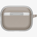 Pouzdro UNIQ CLYDE pro AirPods Pro 3rd Gen - šedá-béžová