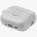 Pouzdro UNIQ CLYDE pro AirPods Pro 3rd Gen - šedá-béžová