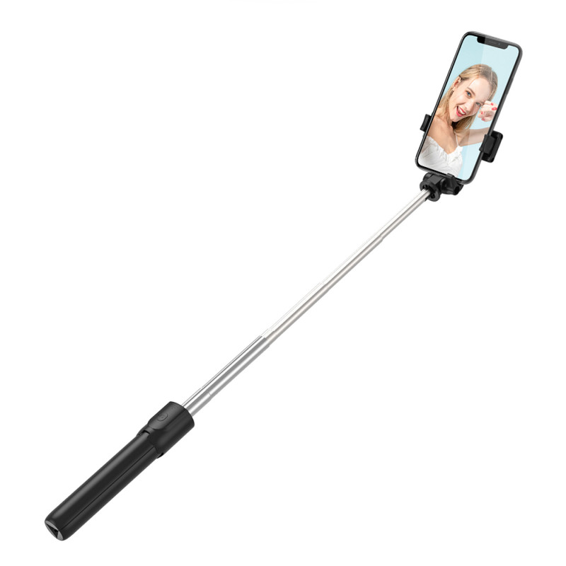Selfie tyč WRY1S teleskopický stativ 0,7 m pro telefon - černá