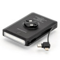 Přední světlo na kolo Rockbros JP008 pro počítadlo s powerbankou 5000mAh 150lm IPX6 - černé