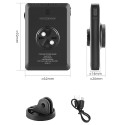 Přední světlo na kolo Rockbros JP008 pro počítadlo s powerbankou 5000mAh 150lm IPX6 - černé