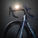 Přední světlo na kolo Rockbros JP008 pro počítadlo s powerbankou 5000mAh 150lm IPX6 - černé