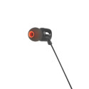 Sluchátka JBL Tune 110 do uší s mini jackem 3,5 mm a ovladačem - černá