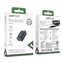 Acefast J1 USB-A 3.0 (Female) to USB-C 3.0 (Male) 5Gb/s Adapter - Black