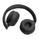 Sluchátka JBL Tune 520BT bezdrátová na uši Bluetooth 5.3 - černá