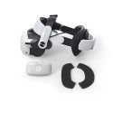 BoboVR M3 Pro Strap for Meta Quest 3 VR Headset + BoboVR B2 Battery - Black and White