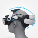 BoboVR M3 Pro Strap for Meta Quest 3 VR Headset + BoboVR B2 Battery - Black and White